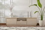 Nordure Vanguard - Soporte de TV Travertino